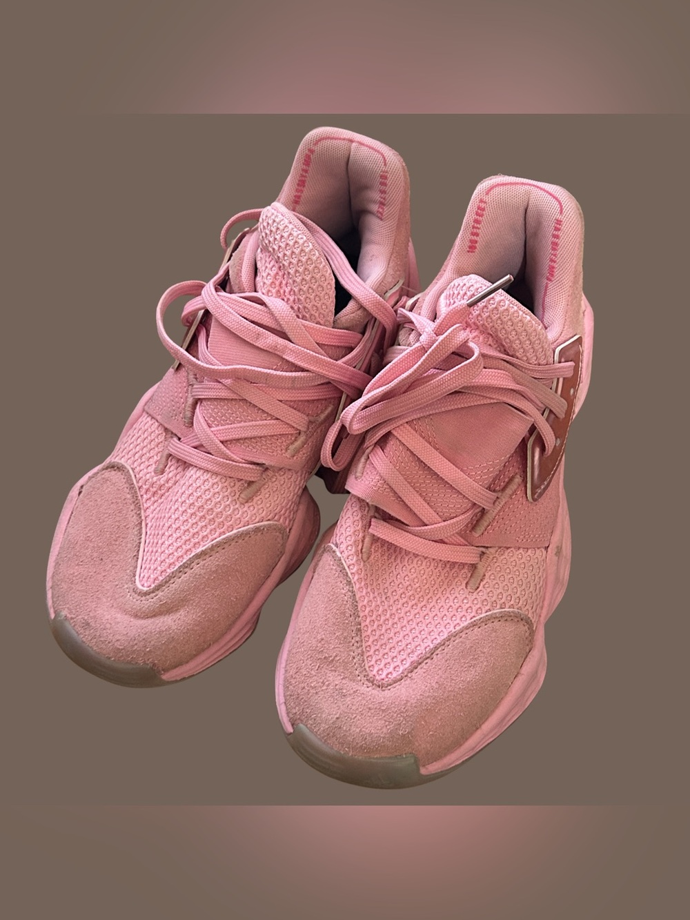 adidas Harden Vol. 4 Pink Lemonade
Pink Low Top Lace-Up Athletic
Sneakers F97188